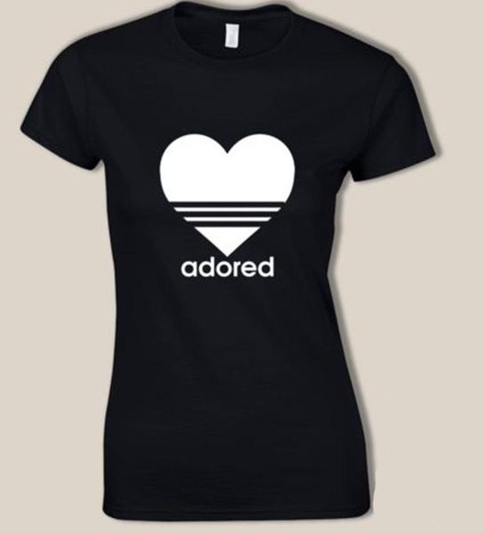 women's t-shirt t shirt women plus size tshirt tee femme adored and heart graphic shirts black summer for 2021 xs-3xl, White
women's t-shirt t shirt women plus size tshirt tee femme adored and heart graphic shirts black summer for 2021 xs-3xl, White