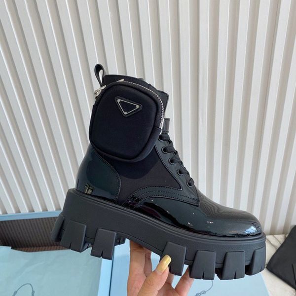designers brushed rois leather and nylon biker boots black white removable strap with pouch for women fashion platform heels booties lady ma
designers brushed rois leather and nylon biker boots black white removable strap with pouch for women fashion platform heels booties lady ma