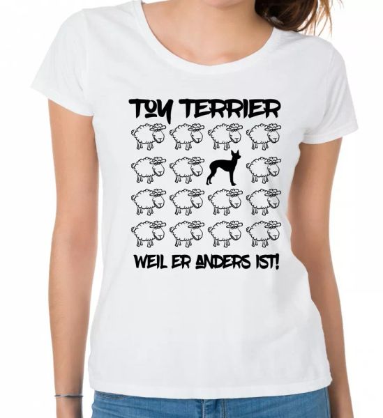 toy terrier ladies t-shirt black sheep by siviwonder women dog dogs fashion, White;black
toy terrier ladies t-shirt black sheep by siviwonder women dog dogs fashion, White;black