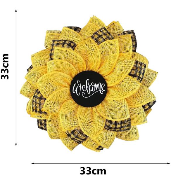 wreaths decoration simulation leaf sunflowerwreath artificial garland hanging pendants wedding home accessories decorative flowers
wreaths decoration simulation leaf sunflowerwreath artificial garland hanging pendants wedding home accessories decorative flowers