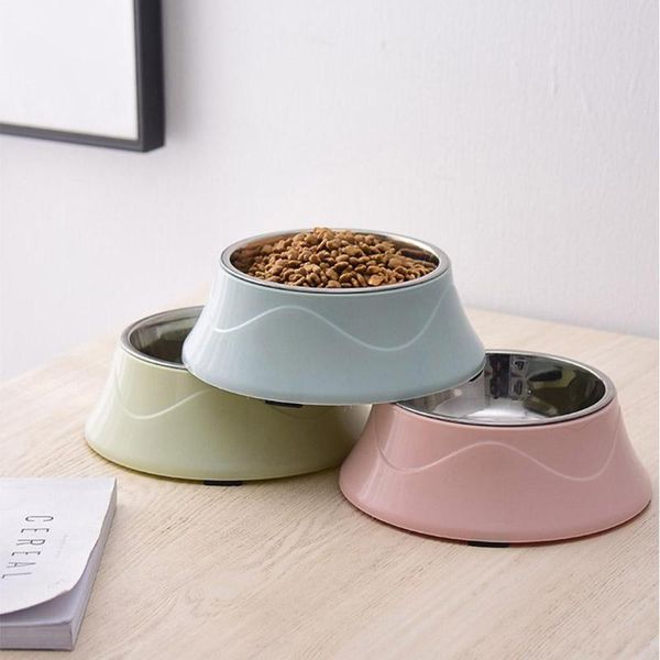 cat bowls & feeders pet feeding bowl stainless steel liner nonslip base for cats dogs tableware
cat bowls & feeders pet feeding bowl stainless steel liner nonslip base for cats dogs tableware