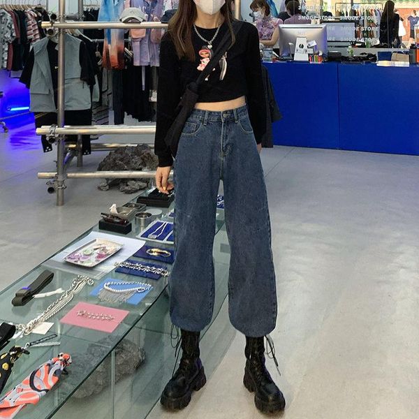 women's jeans women joggers blue stylish all-match daily n style jean denim washed vintage lady trousers high waist loose students
women's jeans women joggers blue stylish all-match daily n style jean denim washed vintage lady trousers high waist loose students