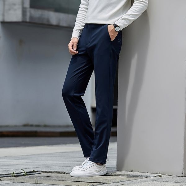 pants spring and autumn thick youth casual korean version trend smooth silk men's pants four side elastic business trousers, Black
pants spring and autumn thick youth casual korean version trend smooth silk men's pants four side elastic business trousers, Black