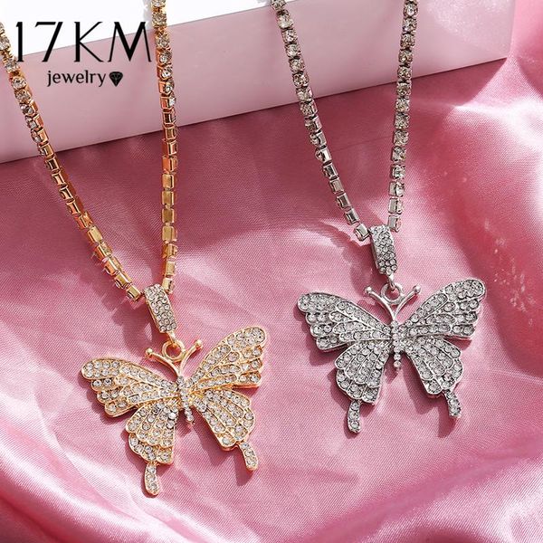 pendant necklaces 17km exaggerated big butterfly necklace for women silver color statement party rhinestone jewelry custom gift
pendant necklaces 17km exaggerated big butterfly necklace for women silver color statement party rhinestone jewelry custom gift