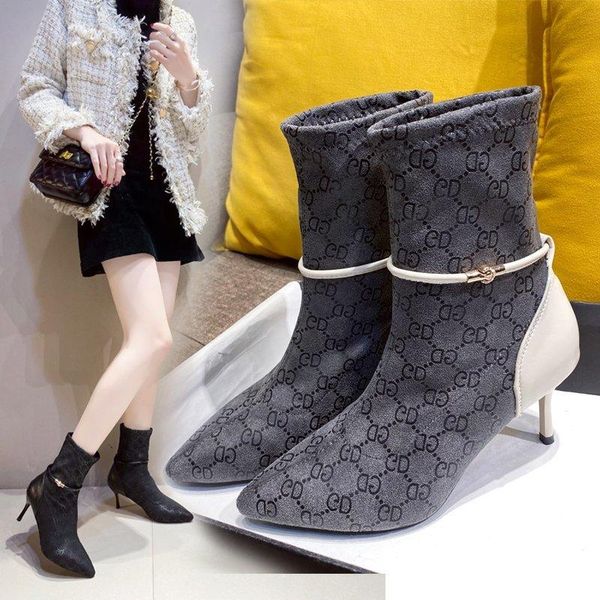 boots letter elastic short fashion belt buckle 2021 winter pointed high heel ins tide, Black
boots letter elastic short fashion belt buckle 2021 winter pointed high heel ins tide, Black