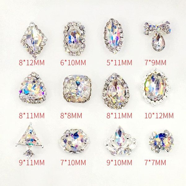 nail art decorations 12grid alloy ab symphony shape flashing diamond mixed size 8*12mm acrylic crystal gem ornament accessories, Silver;gold
nail art decorations 12grid alloy ab symphony shape flashing diamond mixed size 8*12mm acrylic crystal gem ornament accessories, Silver;gold