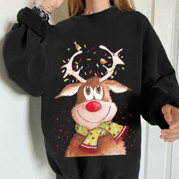 women's hoodies & sweatshirts women pullover winter long sleeve christmas cartoon print cute woman casual fashion clothes femme, Black
women's hoodies & sweatshirts women pullover winter long sleeve christmas cartoon print cute woman casual fashion clothes femme, Black
