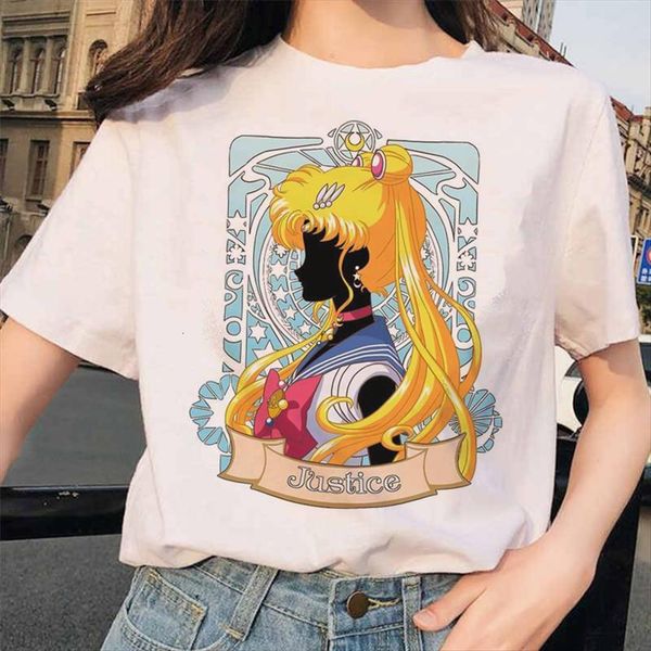 sailor moon harajuku ullzang 90s womens t shirt cute printed grunge korean style tees female, White
sailor moon harajuku ullzang 90s womens t shirt cute printed grunge korean style tees female, White