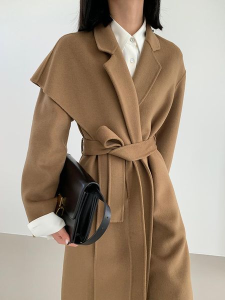 women's wool & blends shoulder scarf designer double sided cashmere coat tweed women s version anti season, Black
women's wool & blends shoulder scarf designer double sided cashmere coat tweed women s version anti season, Black