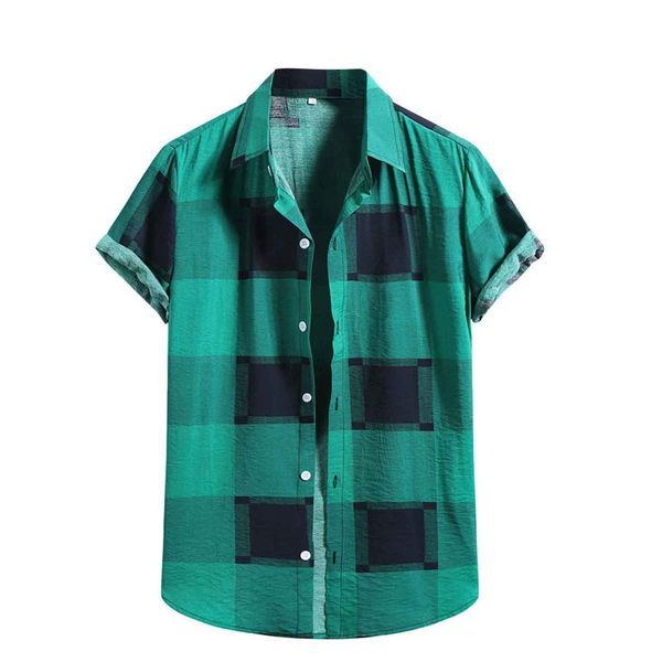 brand men summer shirt fashion ethnic short sleeve lattice printed hawaiian blouse linen personality comfortable men's casual shirts, White;black
brand men summer shirt fashion ethnic short sleeve lattice printed hawaiian blouse linen personality comfortable men's casual shirts, White;black