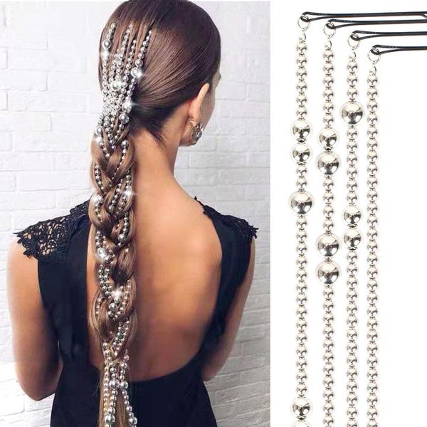 hair clips & barrettes est pearl long tassel/chain bridal wedding accessories clip women jewelry, Golden;silver
hair clips & barrettes est pearl long tassel/chain bridal wedding accessories clip women jewelry, Golden;silver