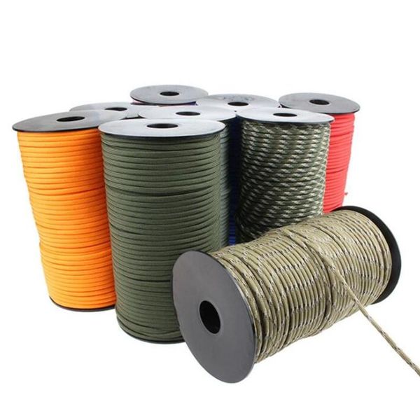 outdoor gadgets 100m 550 military standard 7-core parachute rope 4 mm survival umbrella tent lanyard strap
outdoor gadgets 100m 550 military standard 7-core parachute rope 4 mm survival umbrella tent lanyard strap