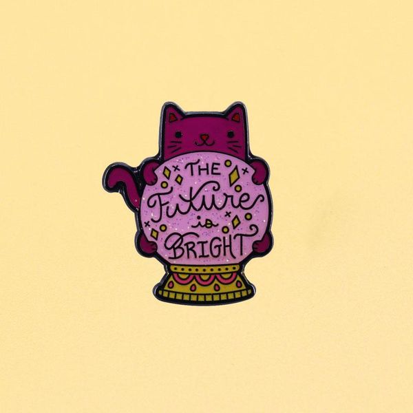 pins, brooches necro mantra brooch cute fortune-teller cat metal cartoon enamel pins men women fashion jewelry gifts hat clothes lapel badge, Gray
pins, brooches necro mantra brooch cute fortune-teller cat metal cartoon enamel pins men women fashion jewelry gifts hat clothes lapel badge, Gray