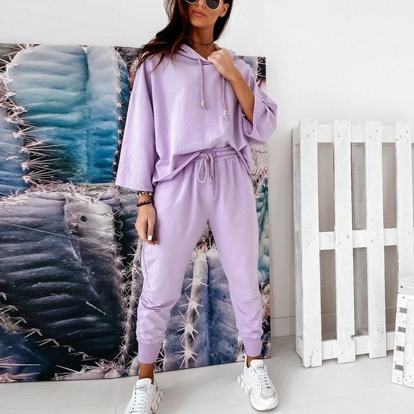women tracksuits two piece suits spring women's streetwear sweatshirt + sports shorts loose solid color sets fashion hood pants, White
women tracksuits two piece suits spring women's streetwear sweatshirt + sports shorts loose solid color sets fashion hood pants, White