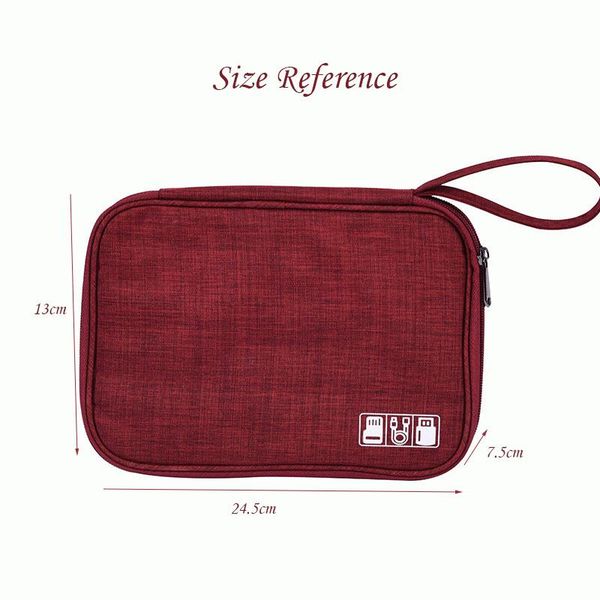 card holders modern minimalist office travel fat style multi-function data cable mobile power headset storage portable digital bag, Brown;gray
card holders modern minimalist office travel fat style multi-function data cable mobile power headset storage portable digital bag, Brown;gray
