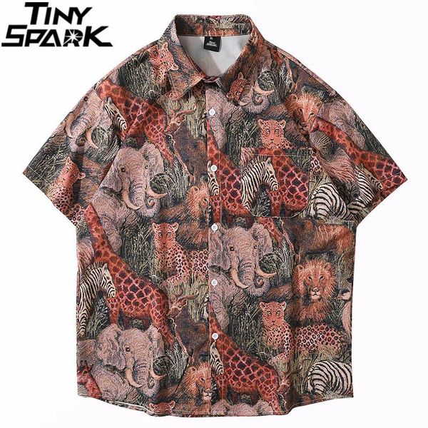 hawaiian shirt hip hop streetwear animals print beach 2021 men harajuku summer short sleeve aloha casual men's shirts, White;black
hawaiian shirt hip hop streetwear animals print beach 2021 men harajuku summer short sleeve aloha casual men's shirts, White;black