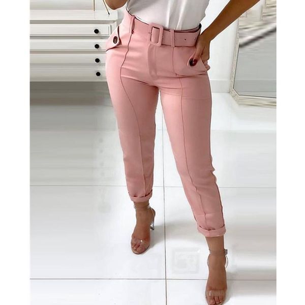 women's pants & capris women pocket high waist buttoned casual sknniy pencil, Black;white
women's pants & capris women pocket high waist buttoned casual sknniy pencil, Black;white