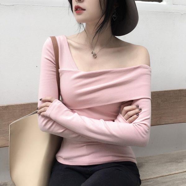 women's blouses & shirts 2021 blouse woman shoulder shirt slim long sleeved-shirt white solid full slash neck
women's blouses & shirts 2021 blouse woman shoulder shirt slim long sleeved-shirt white solid full slash neck