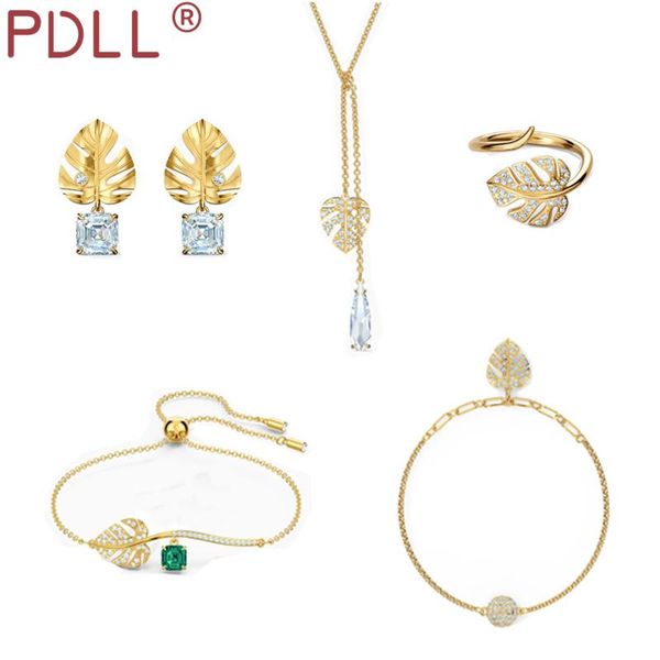 chains pdll swa leaves tropical decoration crystal women pendant necklace fashion exquisite jewelry gift, Silver
chains pdll swa leaves tropical decoration crystal women pendant necklace fashion exquisite jewelry gift, Silver