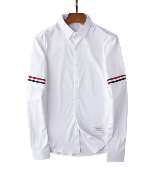 2021 luxury designer's year of business casual shirt long sleeve stripe slim for social men t-shirt fashion plaid @04, White;black
2021 luxury designer's year of business casual shirt long sleeve stripe slim for social men t-shirt fashion plaid @04, White;black