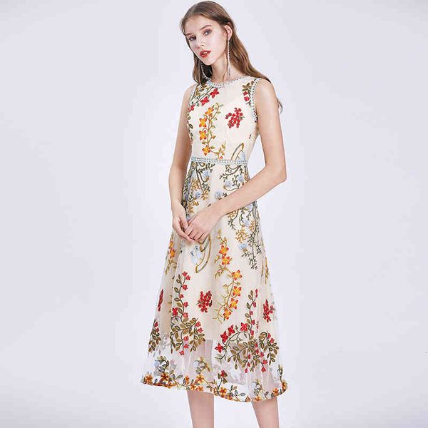luxury design embroidered women's dress summer without floral sleeves impression of vintage mesh knitted long dresses high qulaity oaol, Black;gray
luxury design embroidered women's dress summer without floral sleeves impression of vintage mesh knitted long dresses high qulaity oaol, Black;gray