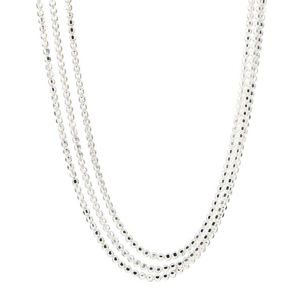 sterling silver necklace shining 3 layered for women elegant beads chain choker neck fine jewelry korean chains
sterling silver necklace shining 3 layered for women elegant beads chain choker neck fine jewelry korean chains