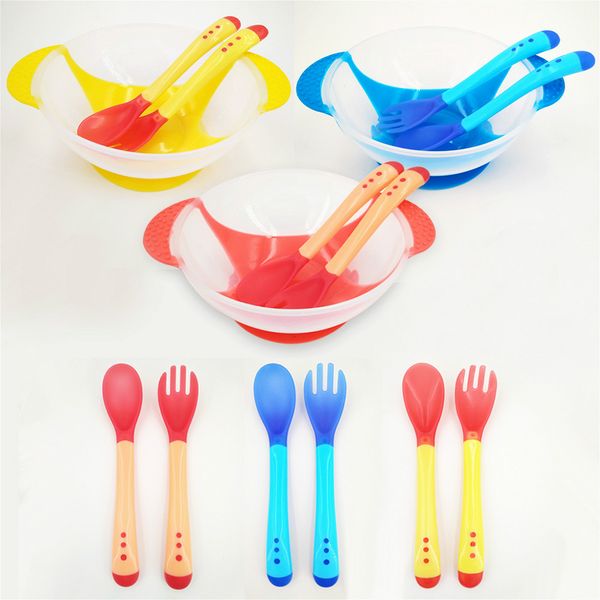 Baby Bowl Temperature Sensing Feeding Spoon Child Tableware Food Bowl Learning Dishes Service Plate/Tray Suction Dinnerware Set
Baby Bowl Temperature Sensing Feeding Spoon Child Tableware Food Bowl Learning Dishes Service Plate/Tray Suction Dinnerware Set