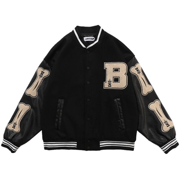womens coats and jackets high street hip hop baseball uniforms street casual coat loose stitching jacket 2021 summer new, Black;brown
womens coats and jackets high street hip hop baseball uniforms street casual coat loose stitching jacket 2021 summer new, Black;brown
