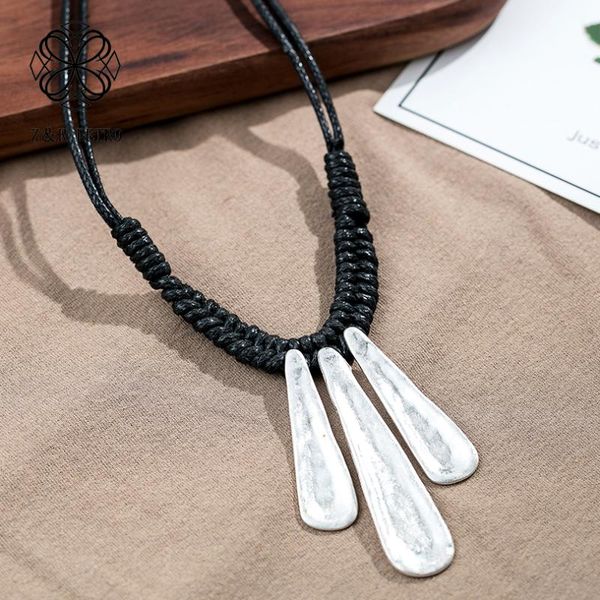 Women Statement Pendants & Necklaces Zinc Alloy Handmade Fashion Jewelry Vintage Sweater Rope Chain Wholesale Pendant, Silver
Women Statement Pendants & Necklaces Zinc Alloy Handmade Fashion Jewelry Vintage Sweater Rope Chain Wholesale Pendant, Silver