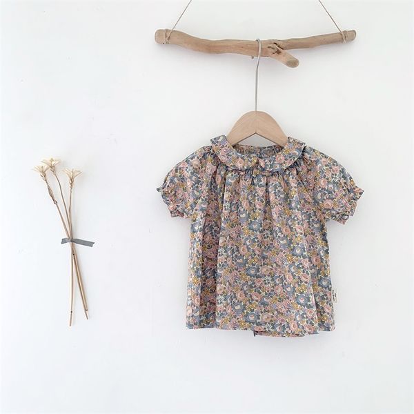 short sleeve floral printing shirt summer kids baby girl shirts children clothes cute infant 20220302 q2, White;black
short sleeve floral printing shirt summer kids baby girl shirts children clothes cute infant 20220302 q2, White;black