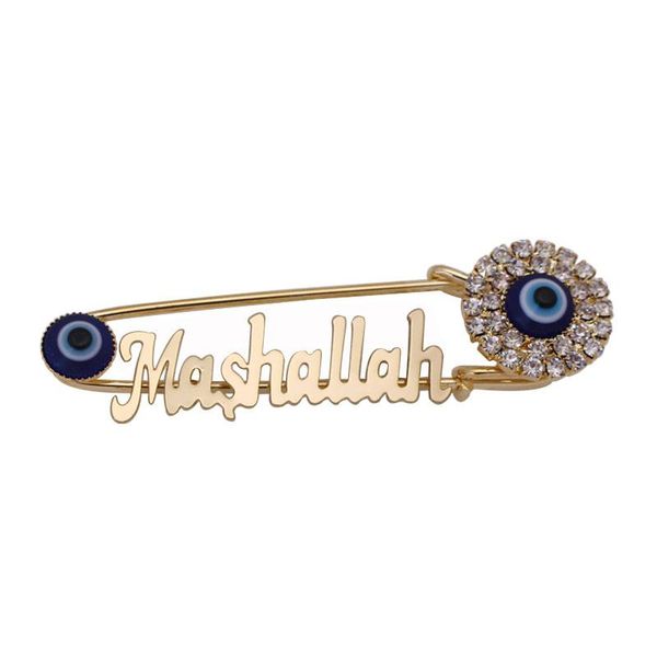 pins, brooches yellow color muslim islam mashallah turkey evil eye stainless steel crystal brooch baby pin, Gray
pins, brooches yellow color muslim islam mashallah turkey evil eye stainless steel crystal brooch baby pin, Gray