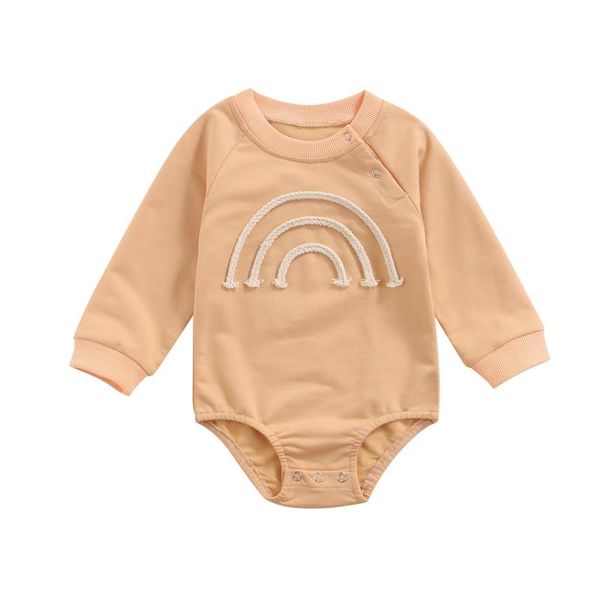 rompers 0-24months infant baby rainbow pattern bodysuit cute round collar long sleeve pullover autumn toddler boy girl clothes, Blue
rompers 0-24months infant baby rainbow pattern bodysuit cute round collar long sleeve pullover autumn toddler boy girl clothes, Blue