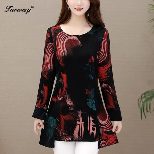 women floral long blouse 2021 elegant casual large plus size 5xl shirt loose o neck women's blouses & shirts, White
women floral long blouse 2021 elegant casual large plus size 5xl shirt loose o neck women's blouses & shirts, White