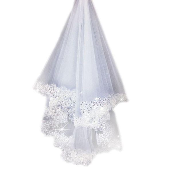 bridal veils 1.5m 1 layer women white long wedding tulle veil glitter sequins embroidered plum blossom edge marriage solid color hm, Black
bridal veils 1.5m 1 layer women white long wedding tulle veil glitter sequins embroidered plum blossom edge marriage solid color hm, Black