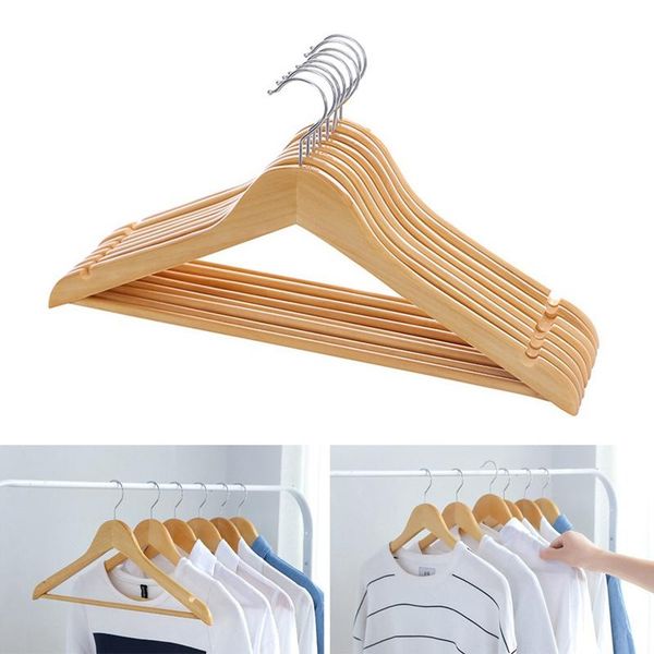natural wooden hangers clothes coat suit trouser bar non-slip metal hook for solid and rotating & racks
natural wooden hangers clothes coat suit trouser bar non-slip metal hook for solid and rotating & racks