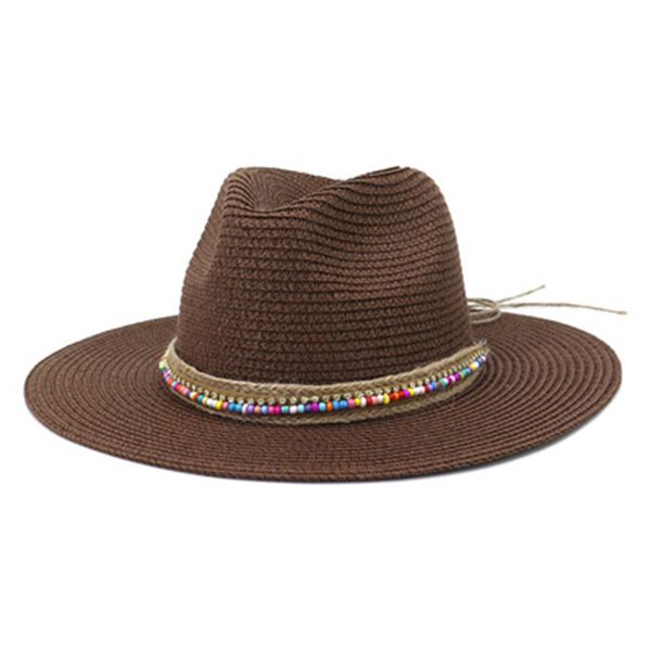 summer women hats solid belt band western cowboy casual sun hats straw coffee khaki white black beach outdoor women hats, Blue;gray
summer women hats solid belt band western cowboy casual sun hats straw coffee khaki white black beach outdoor women hats, Blue;gray