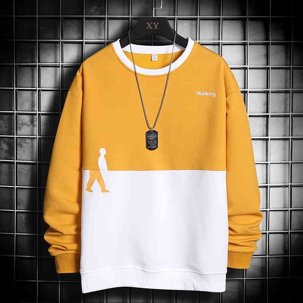 men's hoodies & sweatshirts casual male hooded sweatshirt, hoodie with round collar and patchwork, for spring fall eu1w, Black
men's hoodies & sweatshirts casual male hooded sweatshirt, hoodie with round collar and patchwork, for spring fall eu1w, Black