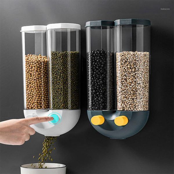 storage bottles & jars automatic grain box cereal dispenser food tank kitchen rice container organizer wall mounted plastic tools
storage bottles & jars automatic grain box cereal dispenser food tank kitchen rice container organizer wall mounted plastic tools