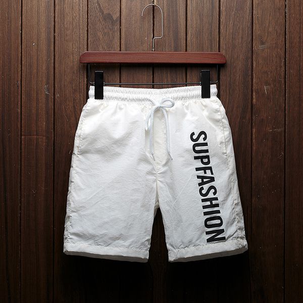 fashion shorts 2021 summer simple men's beach pants casual 3-pants couple quick dry sports, White;black
fashion shorts 2021 summer simple men's beach pants casual 3-pants couple quick dry sports, White;black
