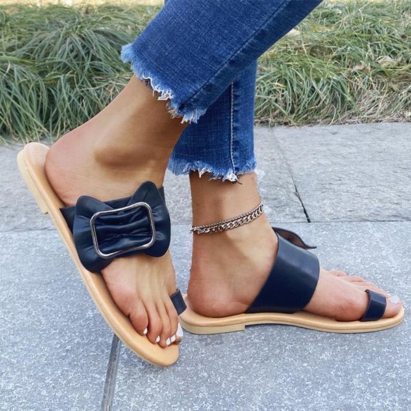 sandals 2021 women summer shoes clip toe flat casual solid beach roman open slides brand design, Black
sandals 2021 women summer shoes clip toe flat casual solid beach roman open slides brand design, Black