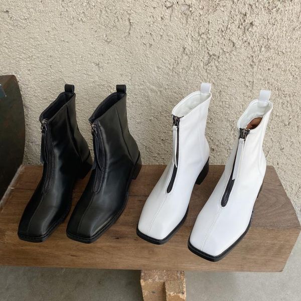 boots square toe ankle for women chunky heels shoes autumn winter zipper knight black white zapatillas mujer1 n7jn
boots square toe ankle for women chunky heels shoes autumn winter zipper knight black white zapatillas mujer1 n7jn