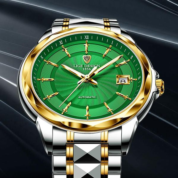 men watches 2021 luxury mechanical wristwatch luminous classic sapphire automatic watch waterproof business watches+box wristwatches, Slivery;brown
men watches 2021 luxury mechanical wristwatch luminous classic sapphire automatic watch waterproof business watches+box wristwatches, Slivery;brown