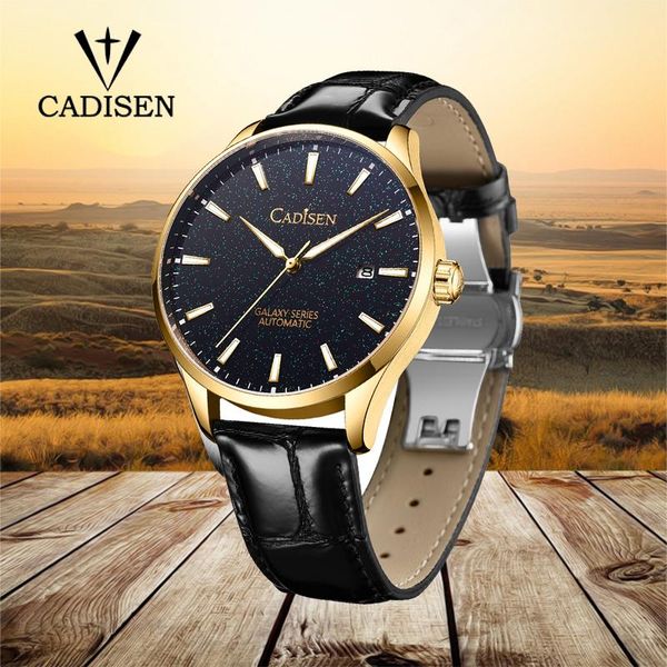 wristwatches cadisen design men's automatic watch sapphire 100m waterproof men mechanical japan 8215 relogio masculino, Slivery;brown
wristwatches cadisen design men's automatic watch sapphire 100m waterproof men mechanical japan 8215 relogio masculino, Slivery;brown