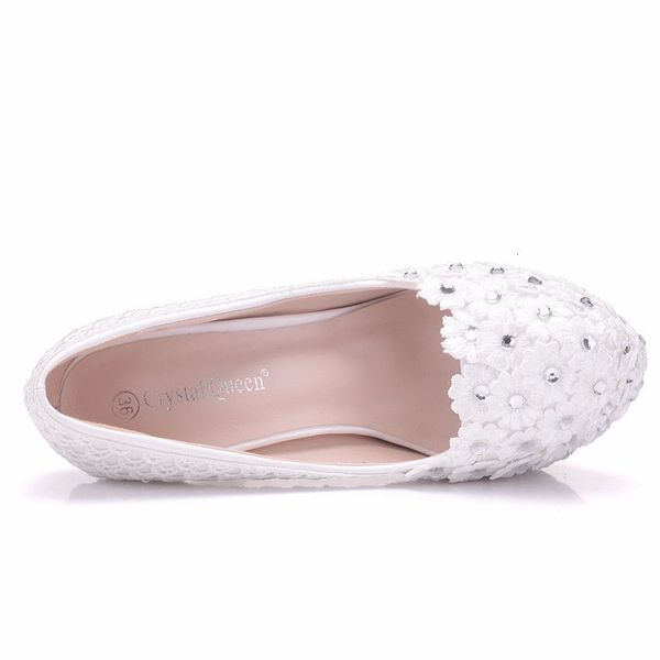 sandals women white lace pumps woman flower round toes platforms spring wedding party high heels shoes, Black
sandals women white lace pumps woman flower round toes platforms spring wedding party high heels shoes, Black