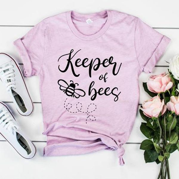 women's t-shirt keeper bees kawaii graphic t-shirts for women t shirt purple color clothes save the shirts girls tee drop, White
women's t-shirt keeper bees kawaii graphic t-shirts for women t shirt purple color clothes save the shirts girls tee drop, White