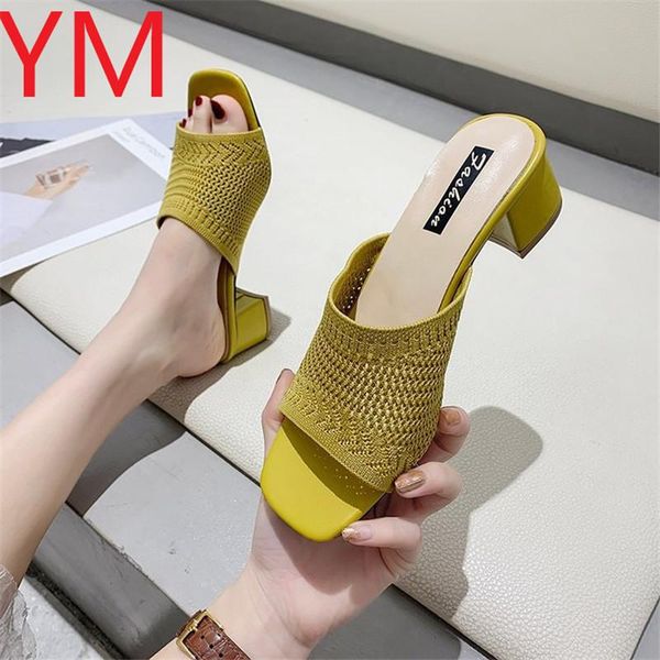 sandals 2022 summer women shoes mules slides peep toe square high heels femaleheel 35-39, Black
sandals 2022 summer women shoes mules slides peep toe square high heels femaleheel 35-39, Black