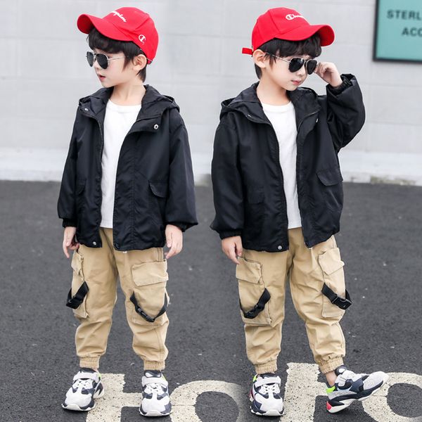 Solid Hooded Boys Coats 1-7 years old Spring and Autumn Childrens Clothing for Boy Long Sleeve Casual Baby Kids Clothes, Black
Solid Hooded Boys Coats 1-7 years old Spring and Autumn Childrens Clothing for Boy Long Sleeve Casual Baby Kids Clothes, Black