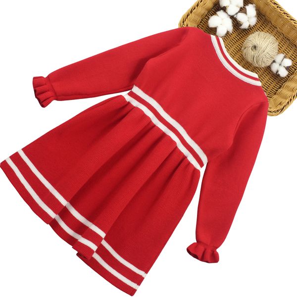 sweater dress for girls knitted dress for kids girl patchwork party dress child teenage childrens clothing, Red;yellow
sweater dress for girls knitted dress for kids girl patchwork party dress child teenage childrens clothing, Red;yellow