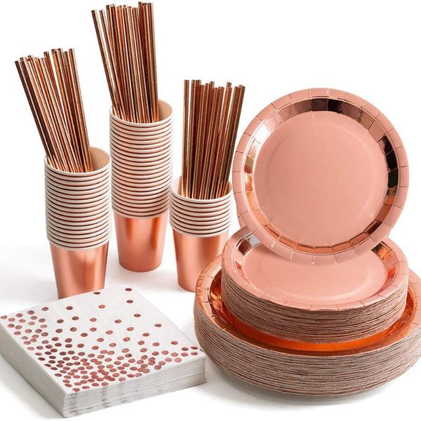 disposable dinnerware wedding anniversary birthday party pure rose gold bronzing paper towel supplies decor
disposable dinnerware wedding anniversary birthday party pure rose gold bronzing paper towel supplies decor