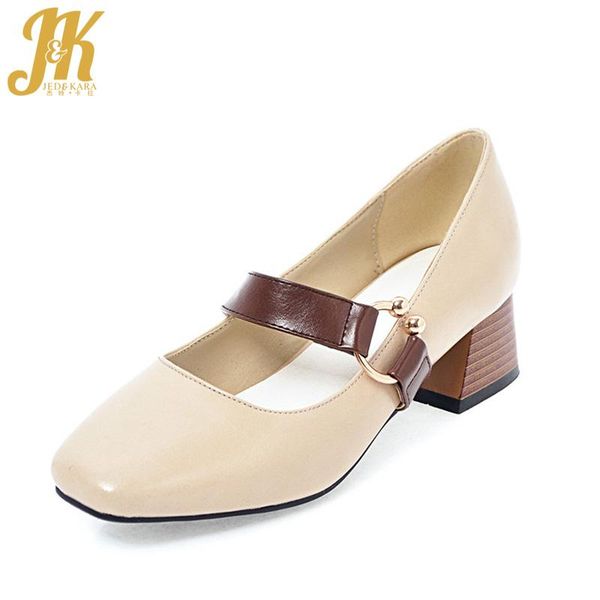 dress shoes jk thick heels women pumps autumn female fashion metal decoration ladies shallow square toe pu footwear big size 43, Black
dress shoes jk thick heels women pumps autumn female fashion metal decoration ladies shallow square toe pu footwear big size 43, Black